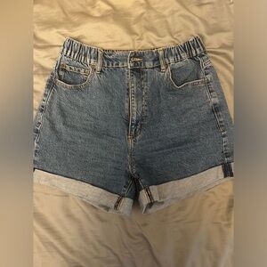 Garage denim shorts